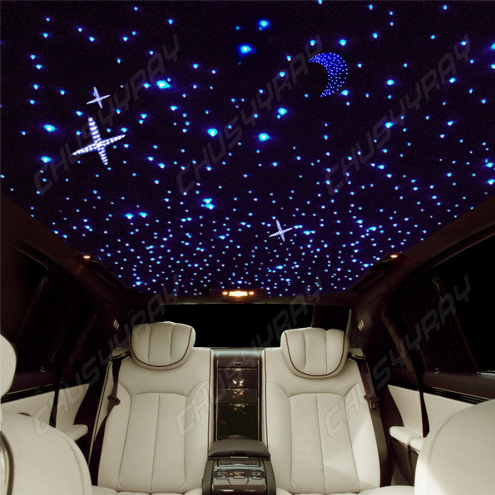 Interior Atmosphere LED Lamp Ambient USB Star Light Auto Roof Projector