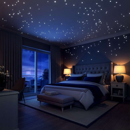 Interior Atmosphere LED Lamp Ambient USB Star Light Auto Roof Projector