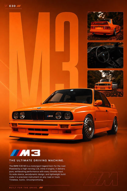 Aesthetic HD Car Wall Collage Kit || 24pcs (4x6inch) car Aesthetic Posters For Room Decoration Water Resistant Paper Comes With Adhesive Tape (Car)