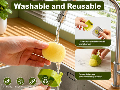 Mini Reusable Lint Roller for Clothes & Sofa | Portable Pet Hair Remover | Washable Dust & Crumbs Cleaner for Home, Car & Office