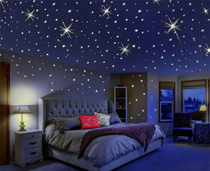Interior Atmosphere LED Lamp Ambient USB Star Light Auto Roof Projector